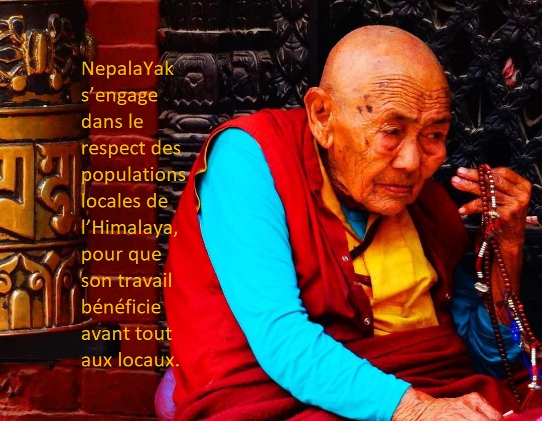 Valeurs de NepalaYak, respect des populations de l'Himalaya