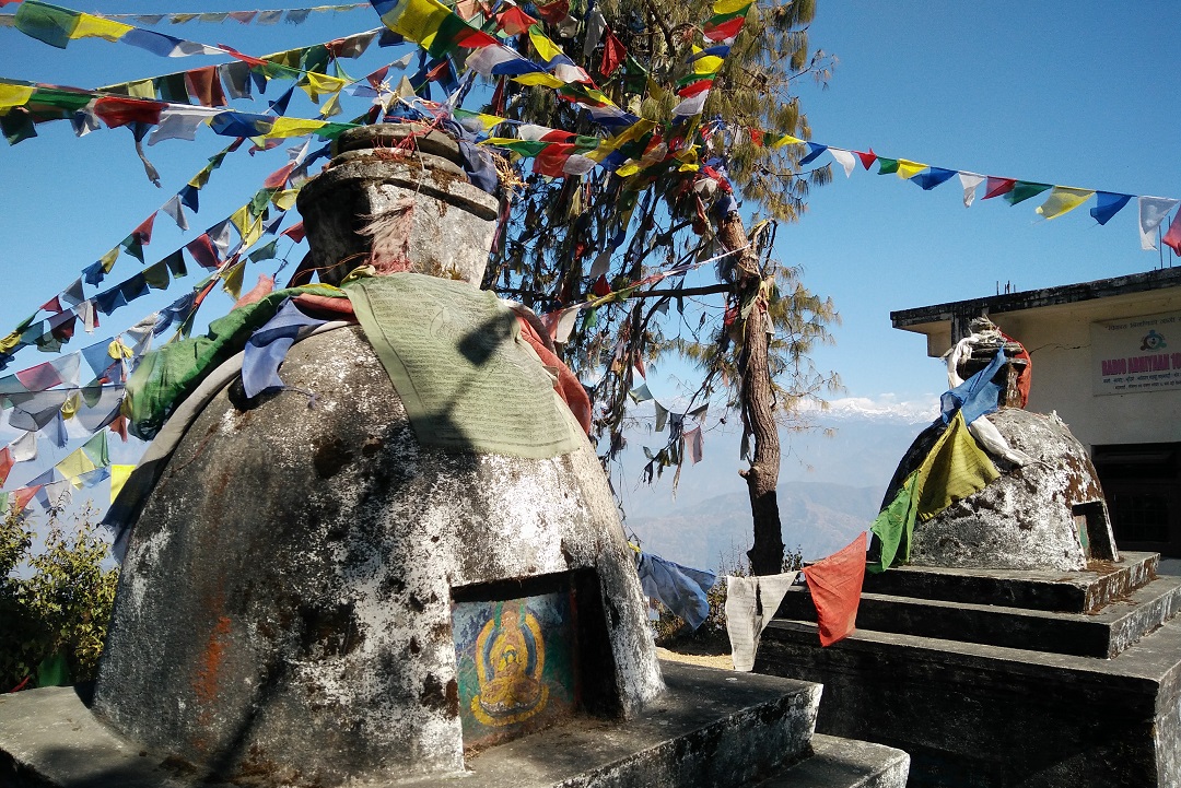 Trekking à travers le Parc National de Shivapuri, vallée de Kathmandu au Népal