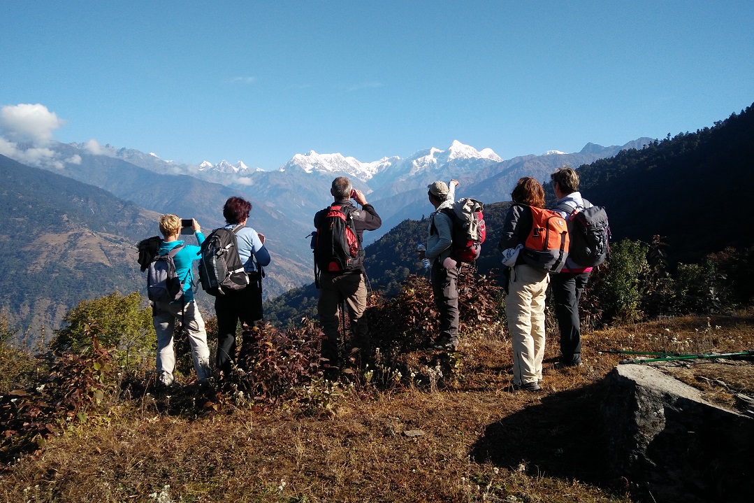 trekking de pikey peak au Népal