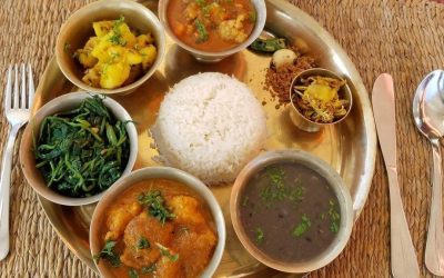 Le plat national népalais : le daal bhat